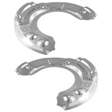 Image of 2X(1Pair Front Brake Disc Dust Shield Plate for 5 6 7 Series F10 F11 F071206