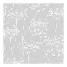 Image of Superfresco Easy Aura Wallpaper | Grey Floral