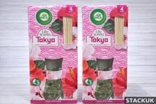 Image of 2 x Air Wick Reed Diffuser Air Freshener Last Up To 4 Weeks 25ml - Tokyo