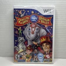 Image of Ringling Bros. and Barnum & Bailey Circus Nintendo Wii BRAND NEW SEALED