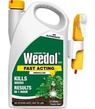 Image of Weedol WeedKiller Fast Action Ready To Use Weed Killer Concentrate Spray 3 Litre