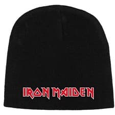 Image of Iron Maiden 'Logo' Beanie Hat - NEW
