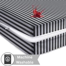 Image of Waterproof Zipped Mattress Cover Protector Anti Bed Bug Total Encasement Double