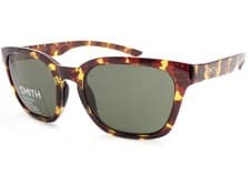 Image of Smith Polarized Sunglasses Founder Slim Shiny Tortoise/ Green CAT.3 Lens MY3 IN