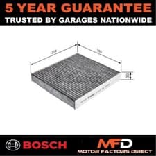 Image of Cabin Filter Bosch Fits Alfa Romeo 159 Brera Spider #2 52407563 77363370