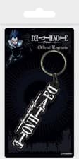 Image of Death Note Logo Rubber Keychain by Pyramid International