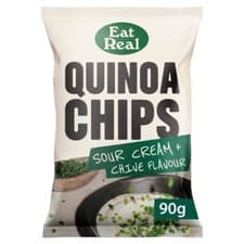Image of Eat Real Quinoa Chips Sour Cream & Chive Chips 90g