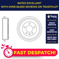Image of Brake Drum Rear DRM9936 Apec 6Q0609617 Genuine Top Quality Guaranteed New