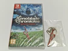 Image of Xenoblade Chronicles: Definitive Edition Nintendo Switch Game and Keyring New
