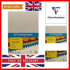Image of Ref - Goldline' Tracing Paper Pack Pack of 20 Sheets - A3 297 x 420mm in Size...