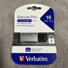 Image of Verbatim SecurePro 16GB USB Drive USB 3.2 Gen 1