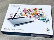 Image of Wacom Intuos Pen & Touch Small CTH-480 S1 Graphic Tablet Drawing Pad Stylus New