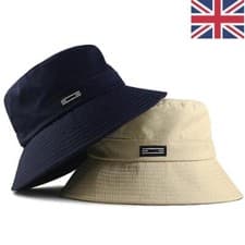 Image of Oversize Bucket Hat for Big/Large Head,Fashion Casual Beach Sun Cap Cotton L/XL