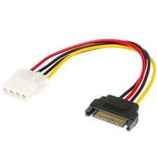 Image of Akasa SATA to 4pin Molex adapter 0.15 m