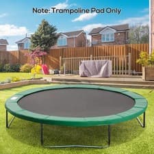 Image of 12ft Trampoline Safety Pad Φ366cm Replacement Surround Cover Padding Green
