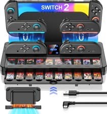 Image of 4-in-1 Charging Dock for Switch 2 Joy-Con Controller Charger Storage Station
