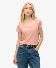 Image of Superdry Womens Studios Scoop Neck T-Shirt