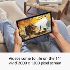 Image of Amazon Fire Max 11 tablet (newest gen), our most powerful tablet yet, vivid 11"