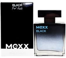 Image of Mexx BLACK For Him 1 X 50Ml Eau De Toilette EdT Spray For Man Vegan With Sprayer