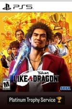 Image of Yakuza 8 Yakuza: Like A Dragon Platinum Trophy Service PS5