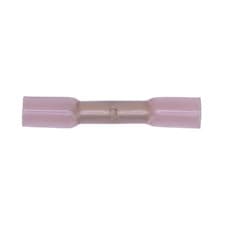 Image of Sealey Heat Shrink Butt Connector Terminal 4.8mm Red Pack of 100 - RTSB100