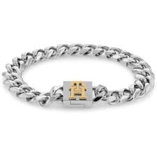 Image of TOMMY HILFIGER Mens Bracelet MONOGRAM 2790463 Stainless Steel