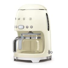 Image of Smeg Filter Coffee Machine 1.4L Digital Display DCF02CRUK Drip in Cream