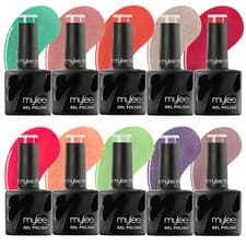 Image of Mylee Gel Polish Beach Bash Collection Spring Summer 2025 Nail Manicure Pedicure