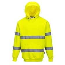 Image of Portwest Hi-Vis Hoodie Reflective B304