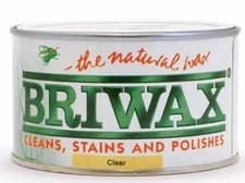 Image of Briwax Original Natural Wax Polish Wood Furniture Cleans Stains clear . 400gr