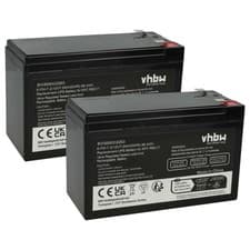 Image of 2x Battery for APC RBC17 7.2Ah 12V AGM