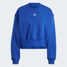 Image of Adidas Adicolor Essentials Fleece Crew Sweatshirt Women's Blue