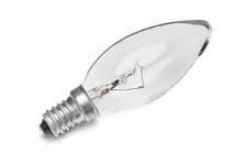 Image of Crompton Clear Candle Bulb 40W 60W Warm White Light Bayonet Screw Cap B15 E27