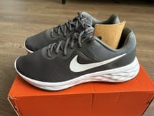 Image of Nike Revolution 6 Grey Uk Size 9.5 Brand New In Box Free Delivery