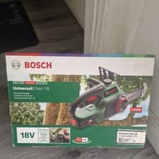 Image of Bosch Garden Universal Chain 18 Cordless Chainsaw With Battery & Charger