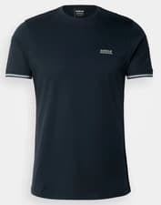 Image of BARBOUR International Mens Dark Navy Torque Tipped T-Shirt Size Large BNWT C871