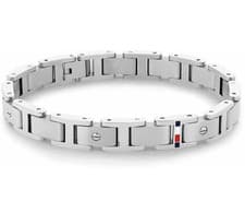 Image of Genuine Men's Tommy Hilfiger Screws Bracelet Stainless Steel 2790393 Jewelry