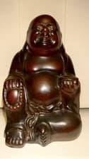 Image of Sitting Buddha Ornament 15cm Home Decorative Figurine Statue