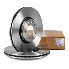 Image of GENUINE VAUXHALL FRONT BRAKE DISCS FOR ASTRA J CASCADA ZAFIRA C 321MM - 95527034