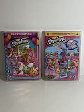 Image of Shopkins - Chef Club Party Edition & World Vacation DVD - Factory Sealed