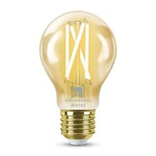 Image of 4lite Wiz Connected Smart LED Bulb Amber Filament A60 E27 Screw Fitting WiFi