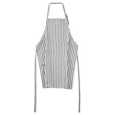 Image of Stellar Textiles Grey Stripe Apron