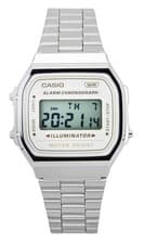 Image of Casio Vintage Digital Stainless Steel Bracelet Quartz A168WA-8 Unisex Watch