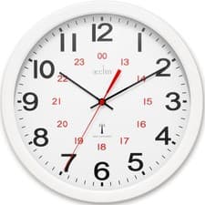 Image of Acctim Controller Radio Controlled Wall Clock, 30cm, 12-Inch Diameter, Home/Kit