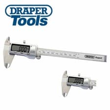 Image of Draper 80859 Expert Dual Reading 0-150mm / 0-6" Digital Vernier Caliper - NEW