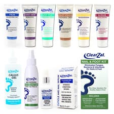 Image of ClearZal Foot & Nail Care, Pain Relieving Gel, Hard Skin Remover - Pick Any