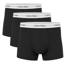 Image of CalvinKlein Iconic Stretch 3 Pack Relaxed fit Trunks/Authentic/Stitch Free Waist