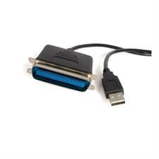 Image of StarTech 6 ft USB to Parallel Printer Adapter - M/M