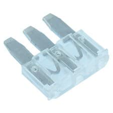 Image of 50 x 25A Micro3 Blade Fuse Auto Automotive Car Van Bike
