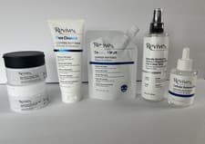 Image of Revive Rx Complete 6Pc Skincare System Copper Peptides Serum Mask Cleanser Set